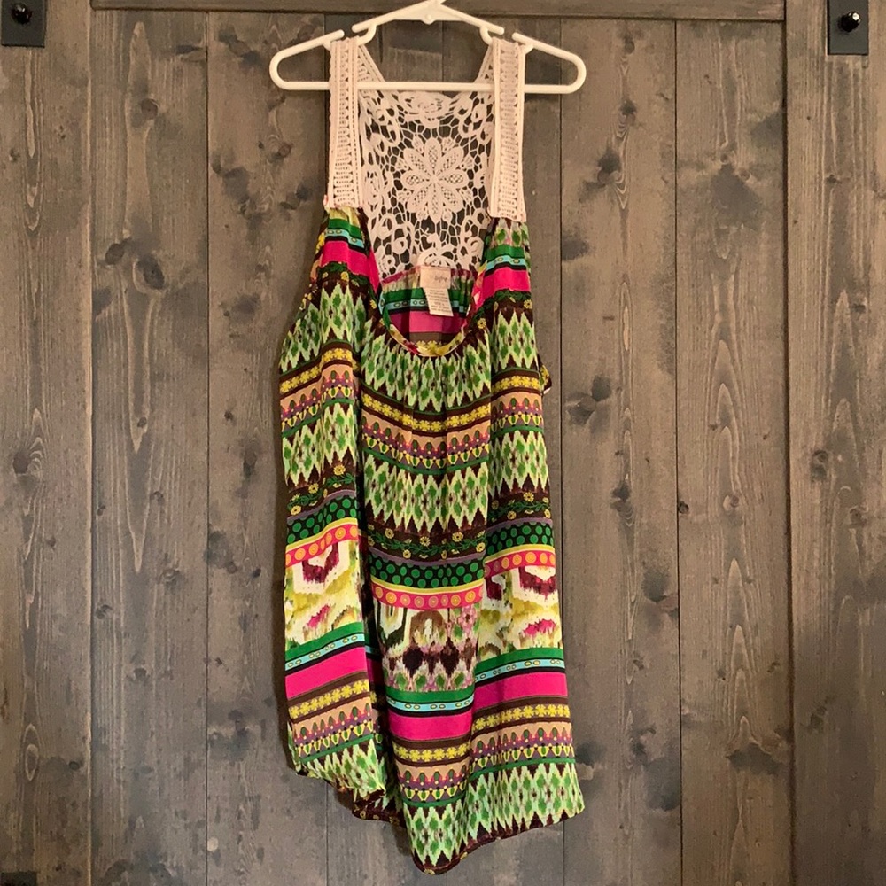Daytrip • Silky Crochet Tank